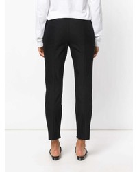 Черные узкие брюки от Theory
