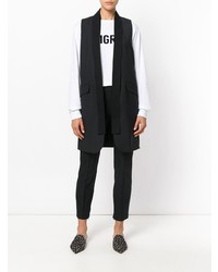 Черные узкие брюки от Theory