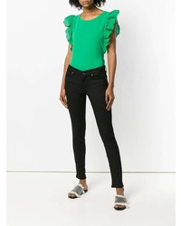 Черные узкие брюки от Liu Jo