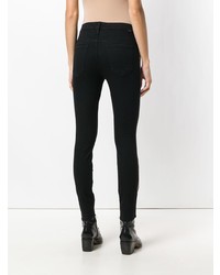 Черные узкие брюки от Mother
