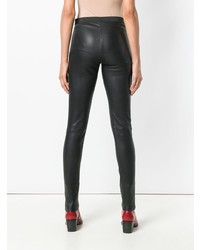 Черные узкие брюки от Federica Tosi