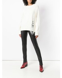 Черные узкие брюки от Federica Tosi