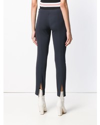 Черные узкие брюки от Dusan