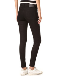 Черные узкие брюки от Cheap Monday