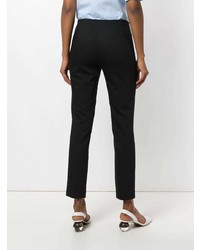 Черные узкие брюки от Jil Sander Navy