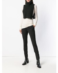 Черные узкие брюки от Isabel Benenato