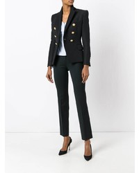 Черные узкие брюки от Versace Vintage