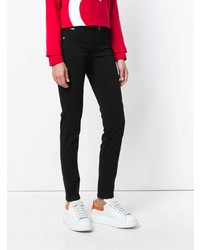 Черные узкие брюки от Love Moschino