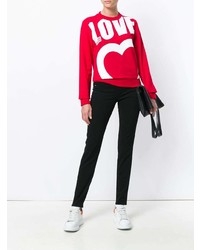 Черные узкие брюки от Love Moschino