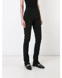 Черные узкие брюки от Yang Li