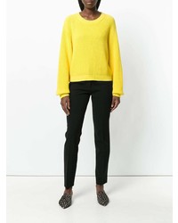 Черные узкие брюки от Alberto Biani