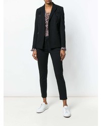 Черные узкие брюки от Dondup