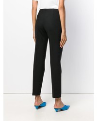 Черные узкие брюки от Incotex