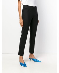 Черные узкие брюки от Incotex