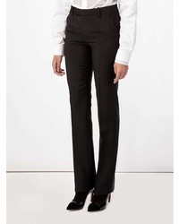 Черные узкие брюки от Maison Margiela