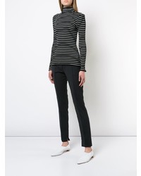 Черные узкие брюки от Derek Lam