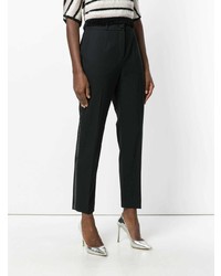 Черные узкие брюки от Lanvin