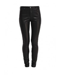 Черные узкие брюки от Softy