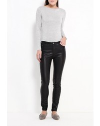 Черные узкие брюки от Softy