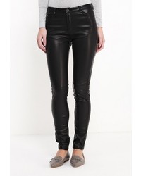 Черные узкие брюки от Softy