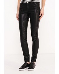 Черные узкие брюки от Softy