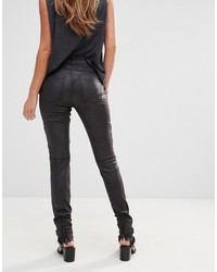 Черные узкие брюки от Only