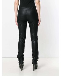 Черные узкие брюки от Romeo Gigli Vintage