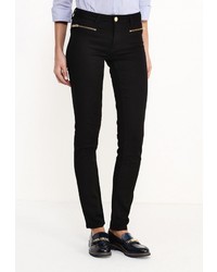 Черные узкие брюки от Tom Farr