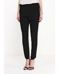 Черные узкие брюки от Tom Farr