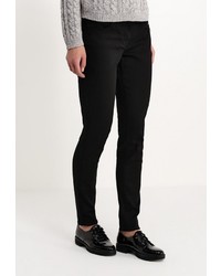 Черные узкие брюки от Tom Tailor