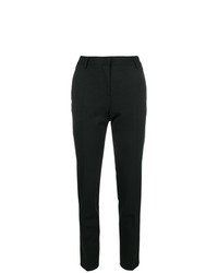 Черные узкие брюки от Tonello