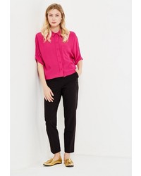 Черные узкие брюки от Topshop