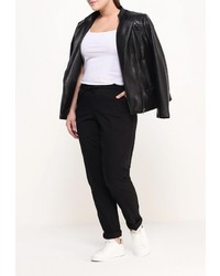 Черные узкие брюки от Ulla Popken