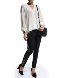 Черные узкие брюки от Versace Jeans