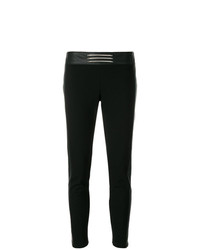 Черные узкие брюки от Versace Jeans