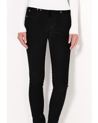 Черные узкие брюки от Victoria Beckham