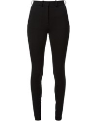 Черные узкие брюки от Victoria Beckham