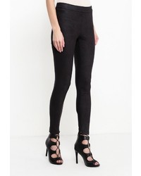 Черные узкие брюки от Vila