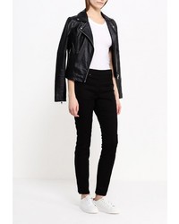 Черные узкие брюки от Wallis