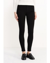 Черные узкие брюки от Warehouse