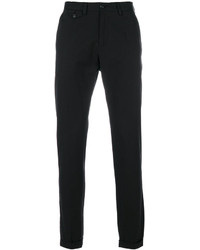 Мужские черные хлопковые брюки от Dolce & Gabbana
