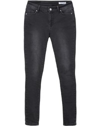 Черные хлопковые джинсы скинни от Anine Bing
