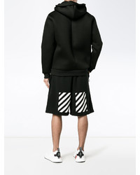 Мужские черные хлопковые шорты с принтом от Off-White