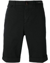 Мужские черные хлопковые шорты от Pt01