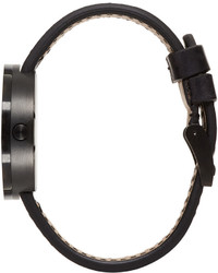 Мужские черные часы от Uniform Wares