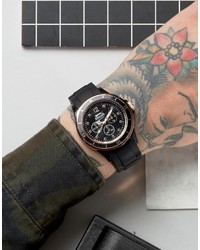 Мужские черные часы от Slazenger