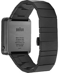 Мужские черные часы от Braun