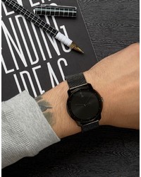 Мужские черные часы от Movado