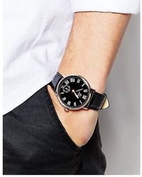 Мужские черные часы от Asos