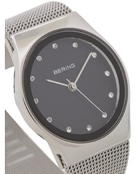 Женские черные часы от Bering